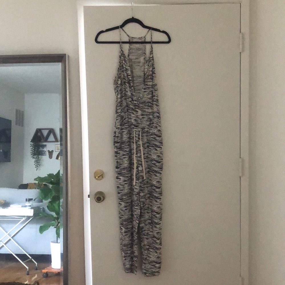 Lou & Gray drawstring pant jumpsuit